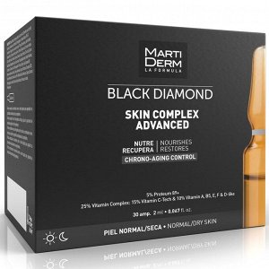 Мартидерм Ампулы Skin Complex Advanced, 30 x 2 мл (Martiderm, Black Diamond)