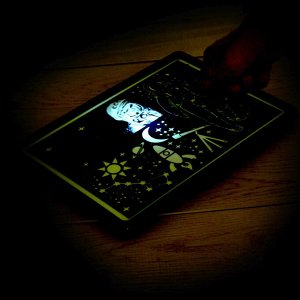 Мини-планшет для рисования светом "Привет с моря"