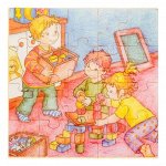 Пазл тонкий без основания &quot;Детский сад&quot;, 20 элементов
