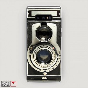 Cиликоновый чехол Старинный фотоаппарат на Samsung Galaxy Note 9