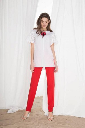 Комплект Комплект Lokka 499 красный 
Рост: 164 см.

Блузы для этого сезона стали настоящим прорывом в мире моды. Праздничные и повседневные, строгие и романтичные &ndash; все они созданы для того, чт