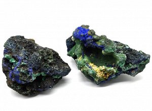 Азурмалахит камень 66*53*45мм, 190-199г