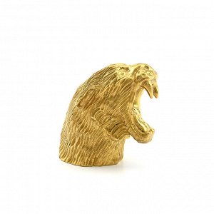 Тигр литой из бронзы 40*27*40мм.