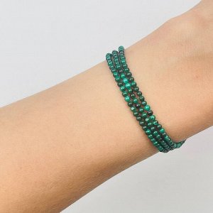 Бусины для украшений из камня Малахит (160 бусин)
