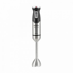 Блендер погружной SCARLETT SC-HB42F40, 2200 Вт, 9 скоростей, 3 насадки, стакан, черный