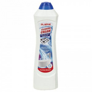 Чистящее средство универсальное крем 780 мл, LAIMA PROFESSIONAL "White fresh", 608661