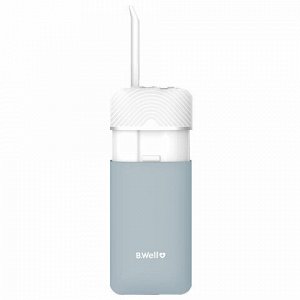 Ирригатор для полости рта (НДС 10%) B.WELL PRO-913, портативный, емкость резервуара 0,15 л, 1 насадка, бело-серый