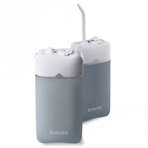 Ирригатор для полости рта (НДС 10%) B.WELL PRO-913, портативный, емкость резервуара 0,15 л, 1 насадка, бело-серый