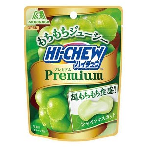 Конфеты  жевательные Hi-Chew Premium со вкусом муската, Morinaga, 35г.