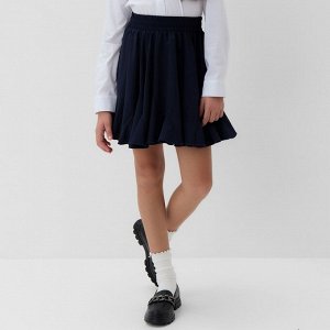 Юбка для девочки MINAKU: School Collection, синяя, рост 146 см (36)
