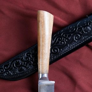 Нож Корд Куруш, рукоять из ореха (сухма), гарда из олова