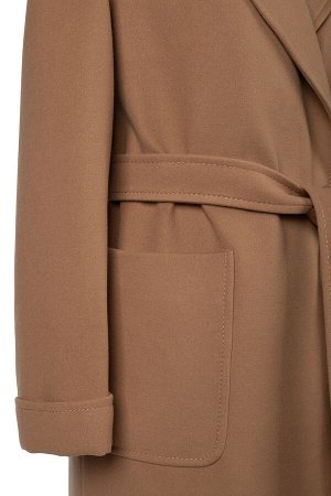 01-12046 Пальто женское демисезонное "Classic Reserve" (пояс)