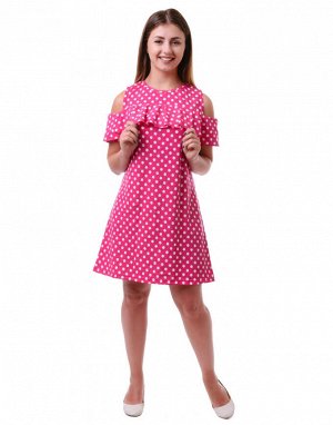 Женское платье Ламбада розовое (МЛ)