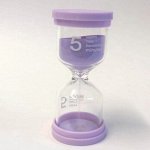 Часы песочные 5 мин 9,5х4 см