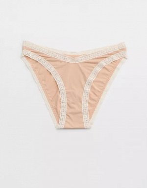 SMOOTHEZ Microfiber Lace Bikini Underwear