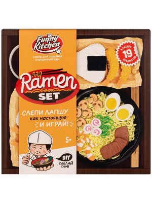 Наборы модели «Slime Лаборатория» Funny Kitchen Ramen set, в/к 21*21*4,5 см