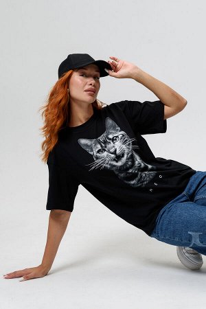 8506 Футболка женская оверсайз