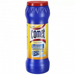 COMET Порошок чистящий с дезинфиц. свойствами Лимон с хлоринолом в банке 475г