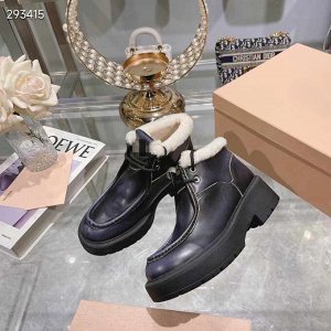 Ботинки женские зимние кожаные