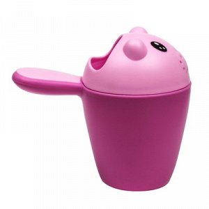 Ковш-игрушка "Котенок", 0,5 л., цвет розовый