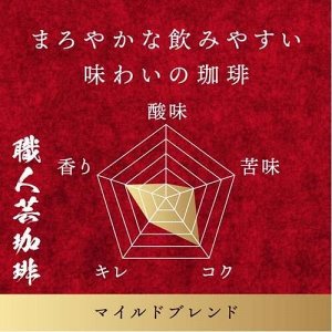 Кофе молотый MitsuMotoCoffee "Artisan" Mild Blend с мягким вкусом, м/у 700г