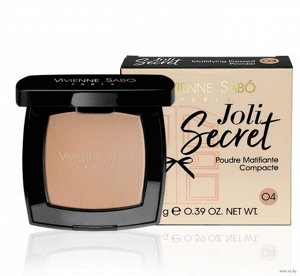 VS Пудра компактная матирующая "Joli Secret" тон 04   NEW