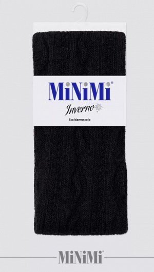MINIMI Женские теплые эластичные гетры 480 den из шерсти с жаккардовым рисунком