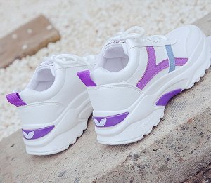 Кроссовки дышащие,фиолетовый