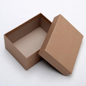 Набор коробок 4 в 1 «Крафт однотонный», 15x11x7 - 9x5x4 см