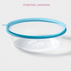 Крышка для СВЧ Доляна, 20?20?6 см, цвет МИКС