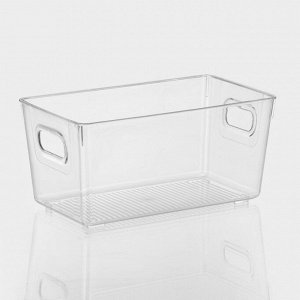 Контейнер для холодильника RICCO, 23,5x13x11 см, цвет прозрачный