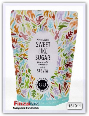 Подсластитель на стевии, Sweet Like Sugar Stevia, 450 гр