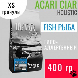 VET A`DOG HYPOALLERGENIC FISH Гипоаллергенный для взрослых собак декоративных пород, рыба, 400 гр