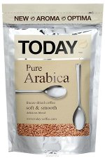 Кофе Today Pure Arabica субл. м/у 150г 1/12, шт