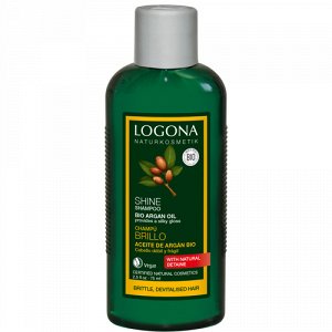 Шампунь для восстановления блеска волос с Био-Аргановым маслом, мини Logona