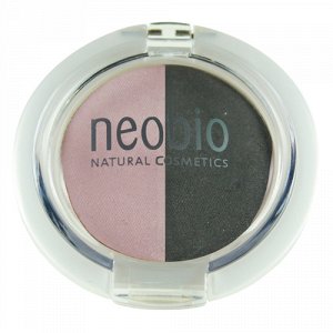 Двойные тени для век "Тон 01 розовый бриллиант" NeoBio
