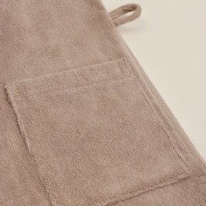 Халат махровый с капюшоном женский SL HOME: Basic "Саббиа", 100% хл, 420 г/м2
