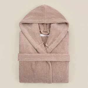 Халат махровый с капюшоном женский SL HOME: Basic "Саббиа", 100% хл, 420 г/м2