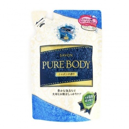 "Pure Body" Увлажняющий гель для душа с гиалуроновой кислотой, коллагеном и экстрактом алоэ с ароматом свежести, 400мл