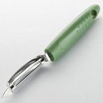 Овощечистка с лезвием из нержавеющей стали BE-5362 зеленая