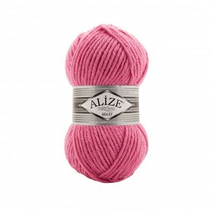 Пряжа Alize Superlana Maxi 100г №178 Темно-розовый