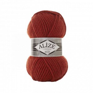Пряжа Alize Superlana Maxi 100г №36 Терракот