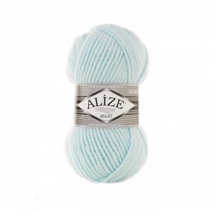 Пряжа Alize Superlana Maxi 100г №522 Мята