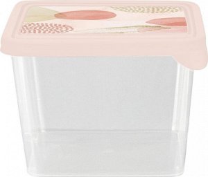 Контейнер для СВЧ 0,75л квадр [PLAST TEAM PASTEL]