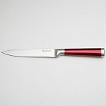 Нож 12,7см универсальный Alpenkok AK-2080/D &quot;Burgundy&quot; с красной ручкой