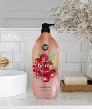 Гель для душа натуральный с ароматом клюквы Shower Mate Cranberry 1200г