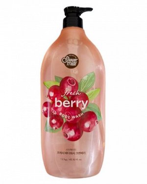 Гель для душа натуральный с ароматом клюквы Shower Mate Cranberry 1200г