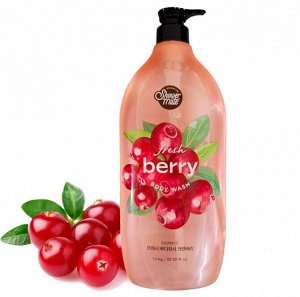 Гель для душа натуральный с ароматом клюквы Shower Mate Cranberry 1200г