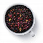 Чай черный &quot;Аромат Востока&quot; Черный среднелистовой чай с кусочками груши, клубники, с цветами липы, лепестками роз с ароматом клу