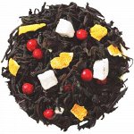 Мята вечерняя Индийский черный чай с кусочками яблока, цедрой апельсина, листьев мяты и лимонной травы.